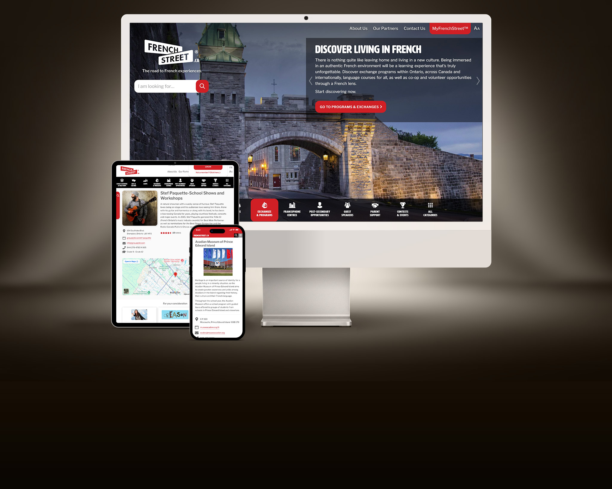 FrenchStreet Website
